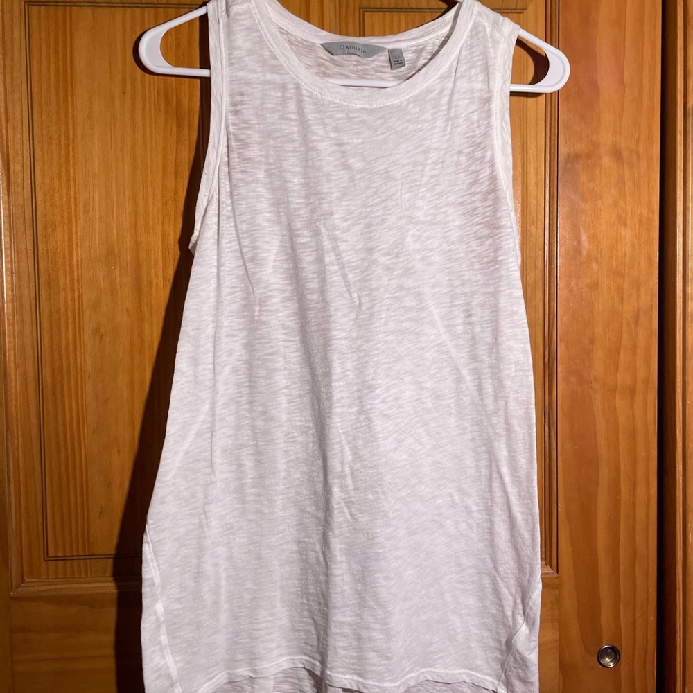 Athletes Tank Top. White. XS. Good Condition.